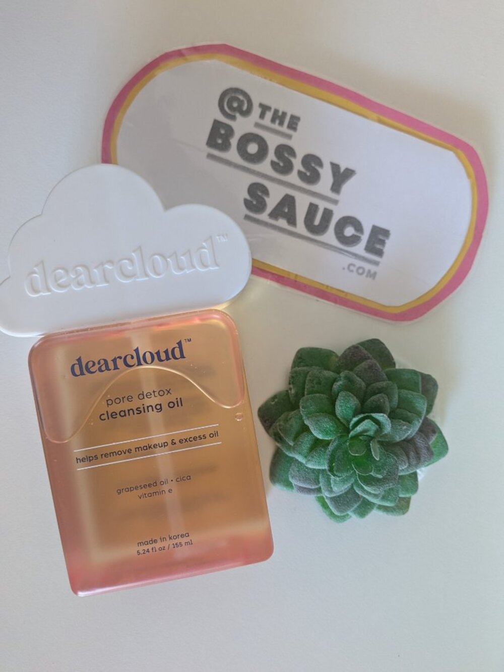 🌸 dearcloud Pore Detox Cica Cleansing Oil K-Beauty Makeup Remover